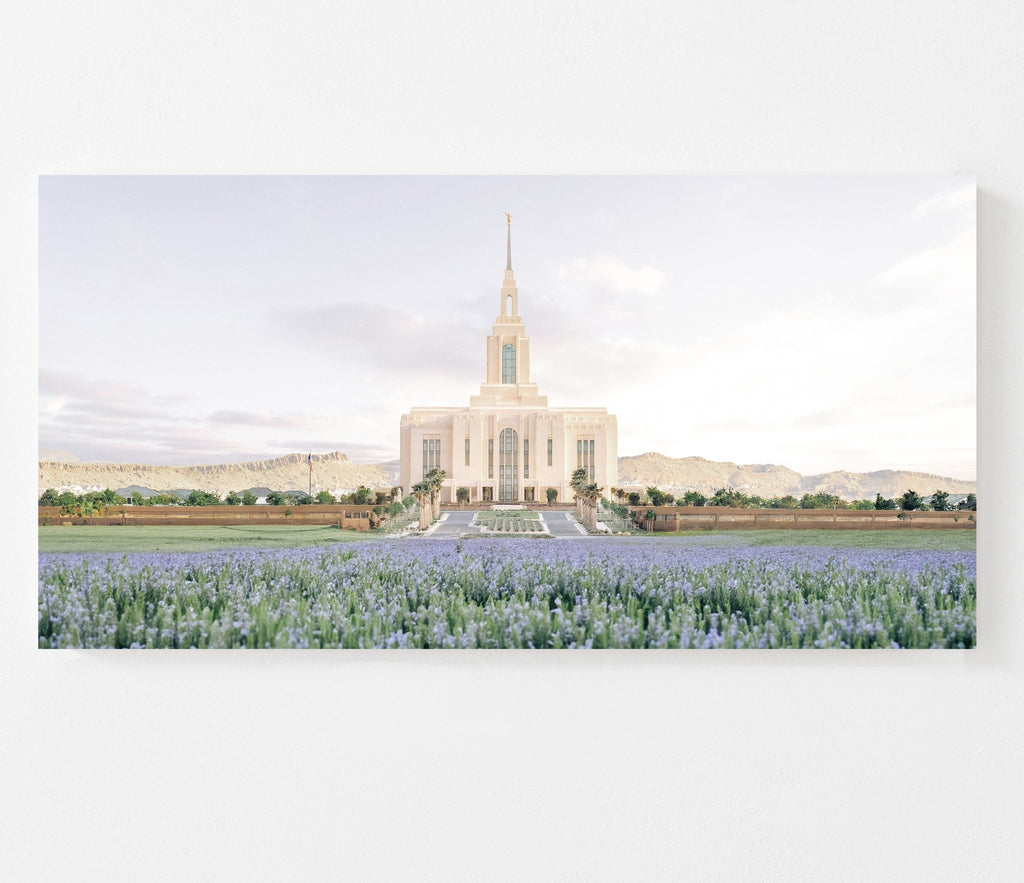 Red Cliffs Utah Temple - Jesus is the Christ Prints