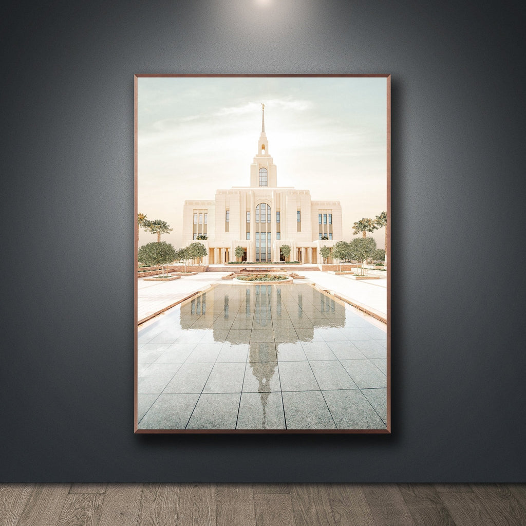 Red Cliffs Utah Temple - Jesus is the Christ Prints