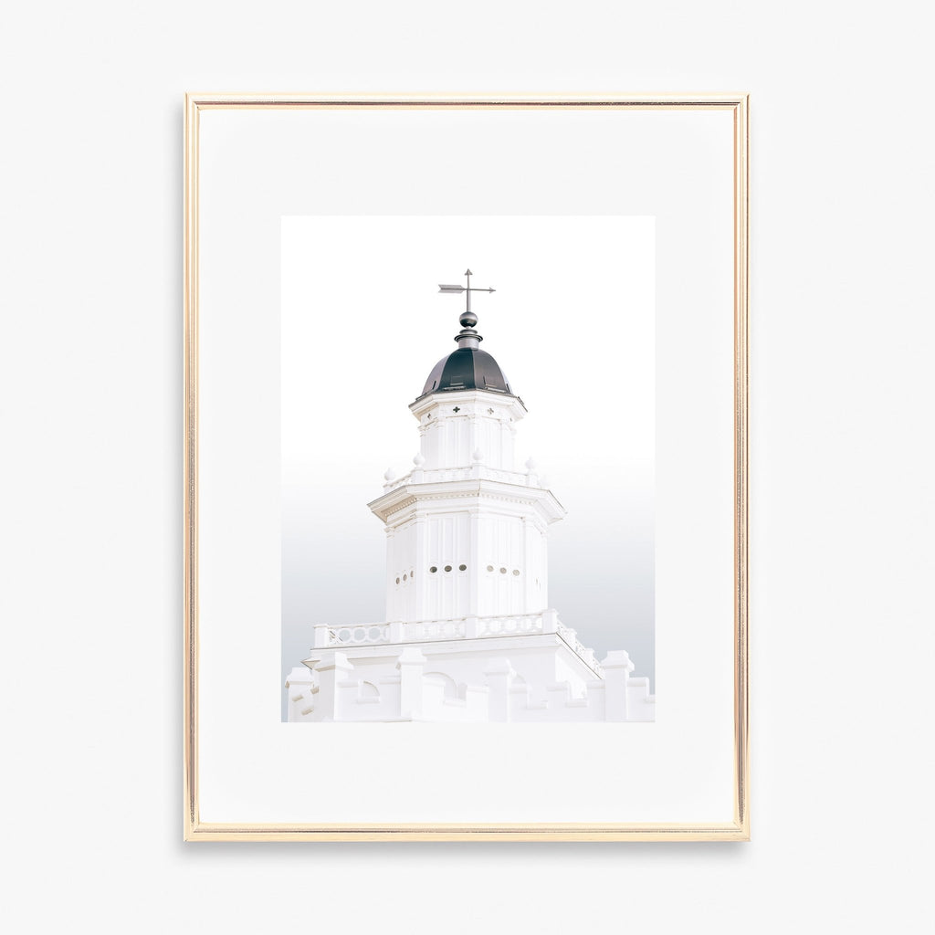 St George Temple - Jesus is the Christ Prints