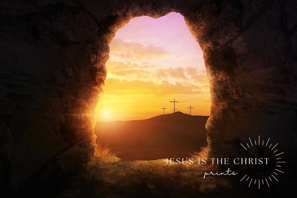 The Empty Cross - Jesus is the Christ Prints