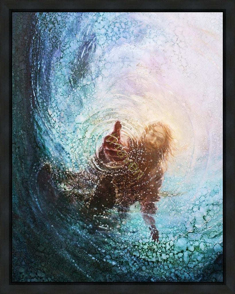 The Hand of God Gallery Wrap - Masterwork Canvas - Jesus is the Christ Prints