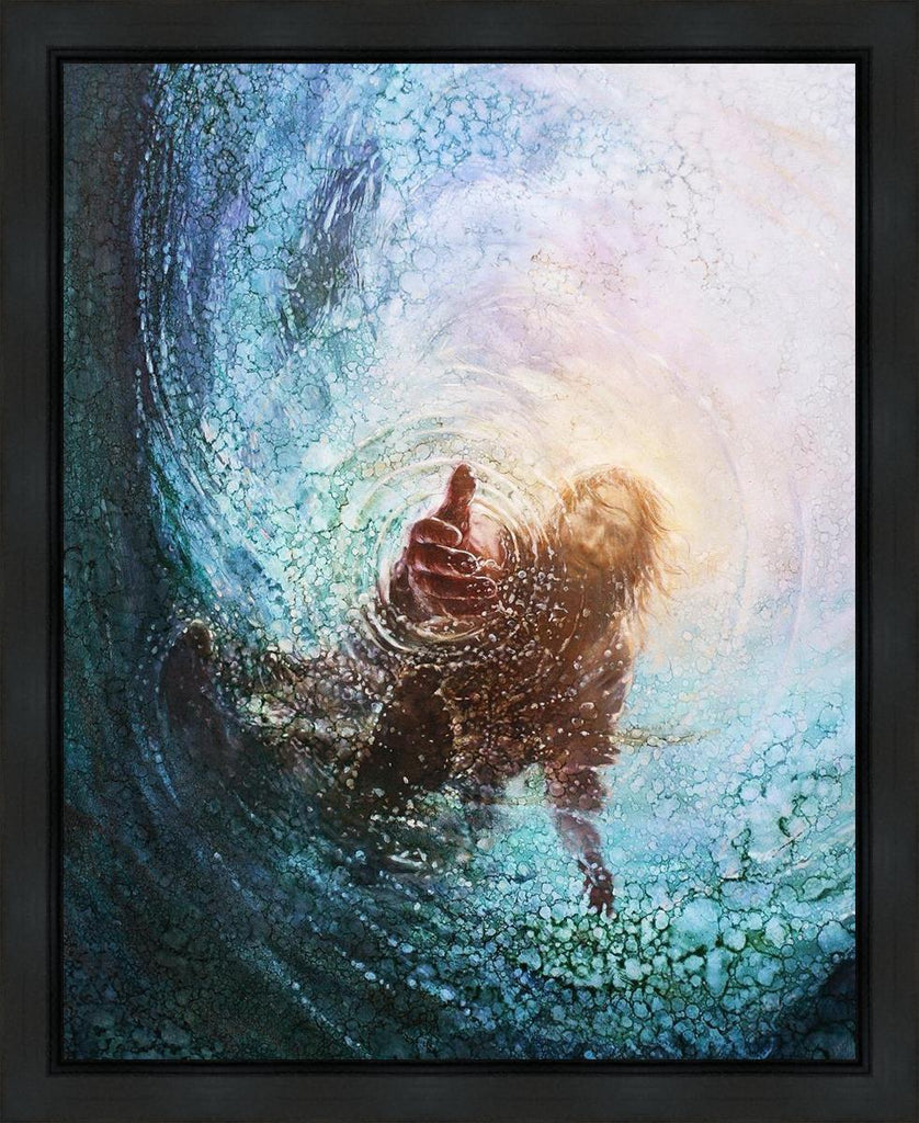 The Hand of God Gallery Wrap - Masterwork Canvas - Jesus is the Christ Prints