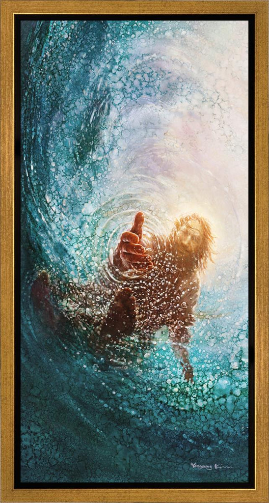 The Hand of God Gallery Wrap - Masterwork Canvas - Jesus is the Christ Prints