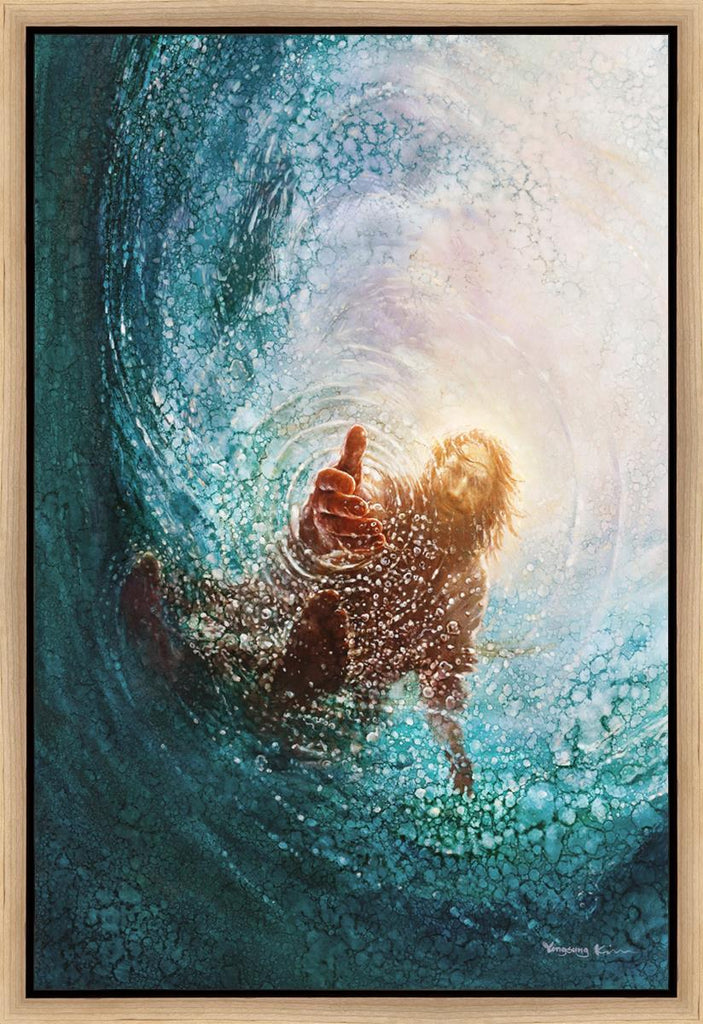 The Hand of God Gallery Wrap - Masterwork Canvas - Jesus is the Christ Prints