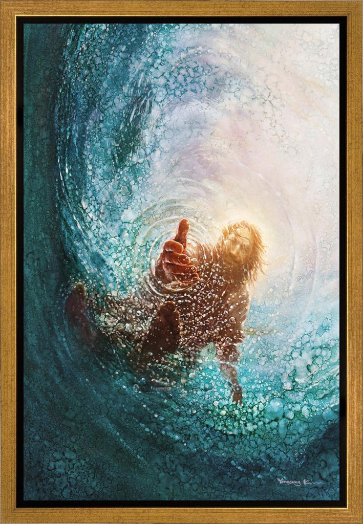 The Hand of God Gallery Wrap - Masterwork Canvas - Jesus is the Christ Prints