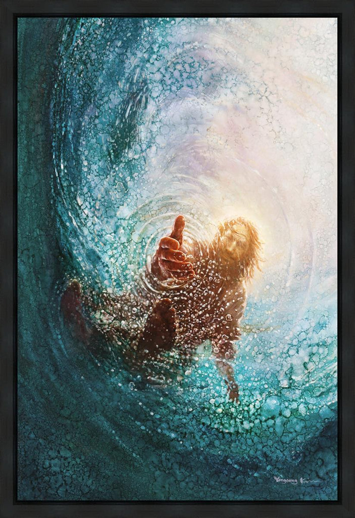 The Hand of God Gallery Wrap - Masterwork Canvas - Jesus is the Christ Prints