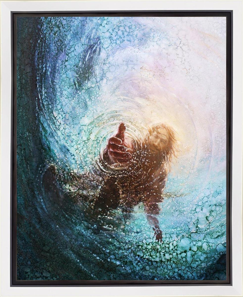 The Hand of God Gallery Wrap - Masterwork Canvas - Jesus is the Christ Prints