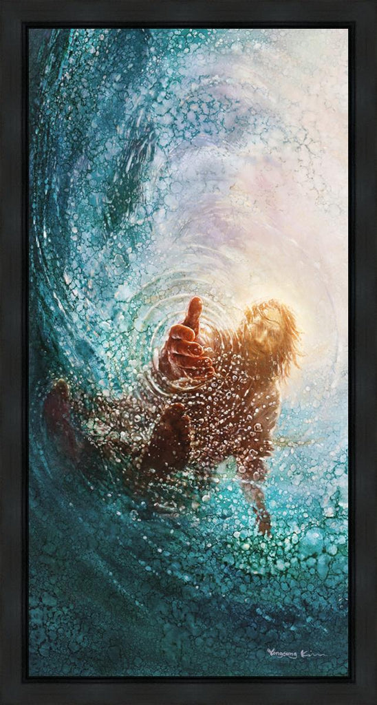 The Hand of God Gallery Wrap - Masterwork Canvas - Jesus is the Christ Prints