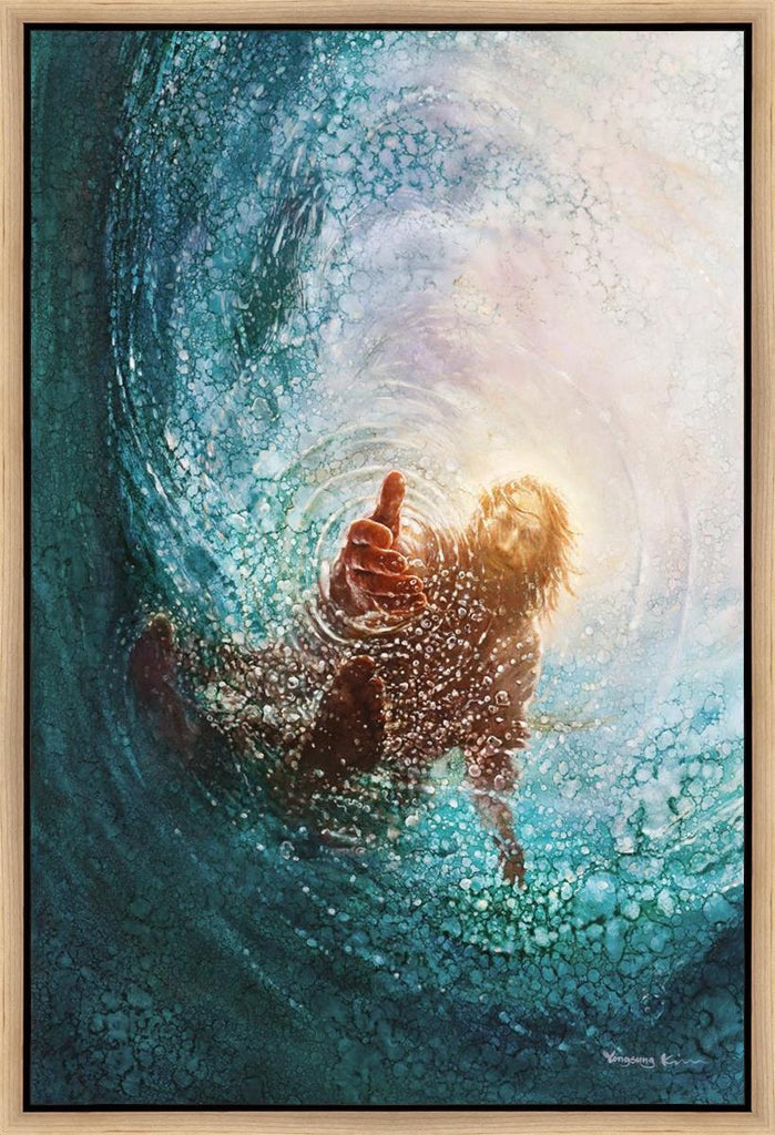 The Hand of God Gallery Wrap - Masterwork Canvas - Jesus is the Christ Prints