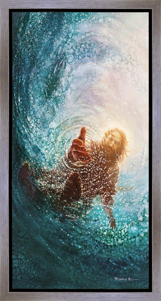 The Hand of God Gallery Wrap - Masterwork Canvas - Jesus is the Christ Prints