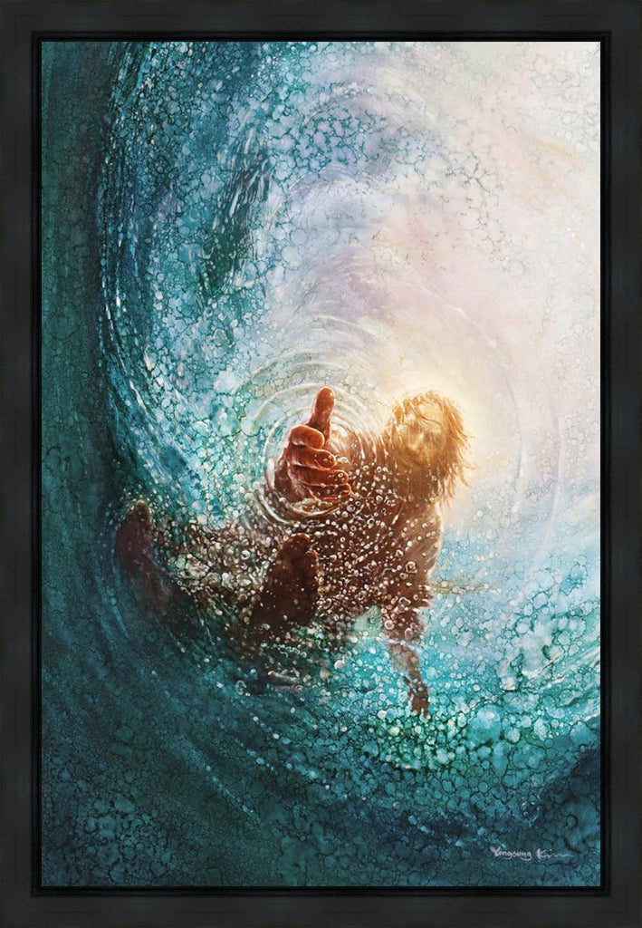 The Hand of God Gallery Wrap - Masterwork Canvas - Jesus is the Christ Prints