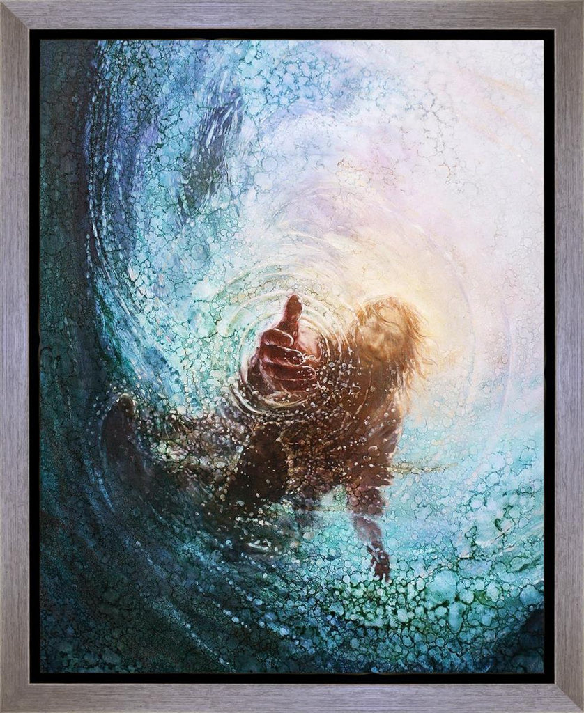 The Hand of God Gallery Wrap - Masterwork Canvas - Jesus is the Christ Prints