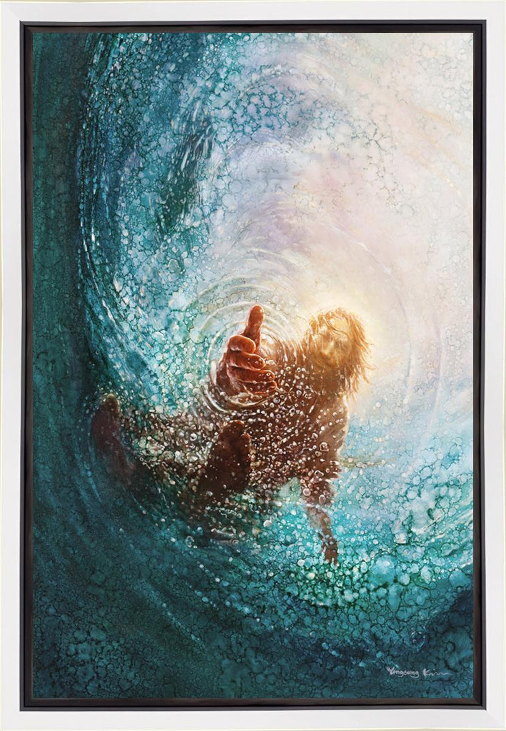 The Hand of God Gallery Wrap - Masterwork Canvas - Jesus is the Christ Prints