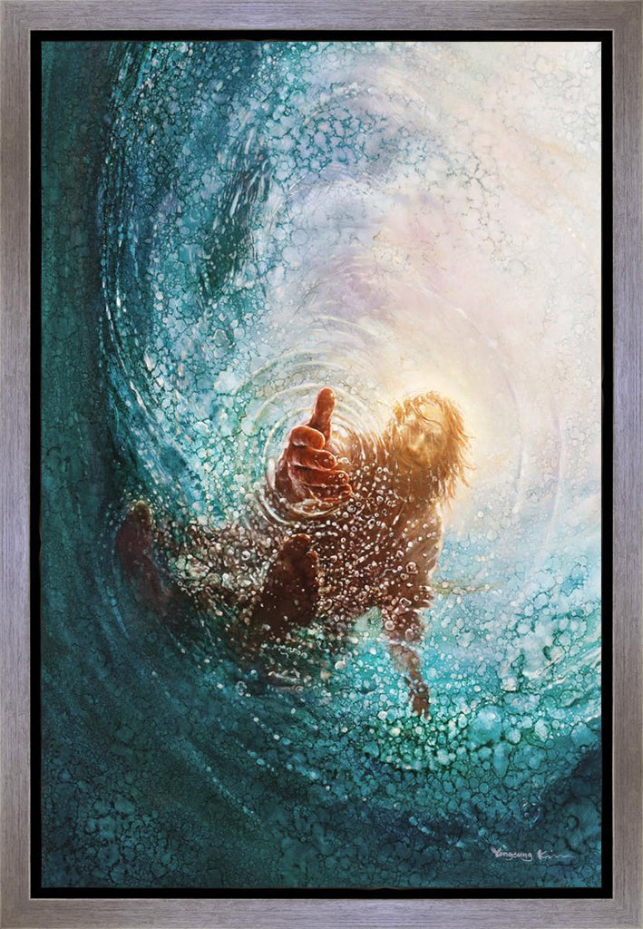 The Hand of God Gallery Wrap - Masterwork Canvas - Jesus is the Christ Prints