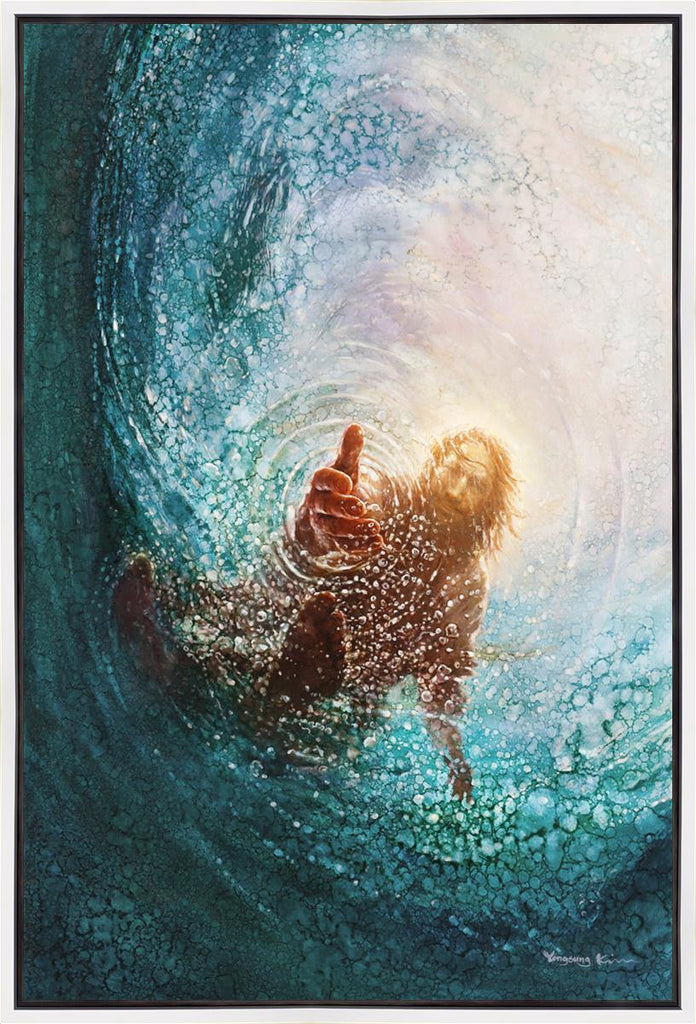 The Hand of God Gallery Wrap - Masterwork Canvas - Jesus is the Christ Prints