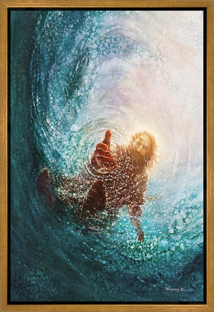 The Hand of God Gallery Wrap - Masterwork Canvas - Jesus is the Christ Prints