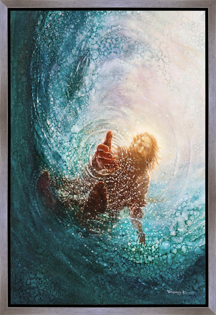 The Hand of God Gallery Wrap - Masterwork Canvas - Jesus is the Christ Prints