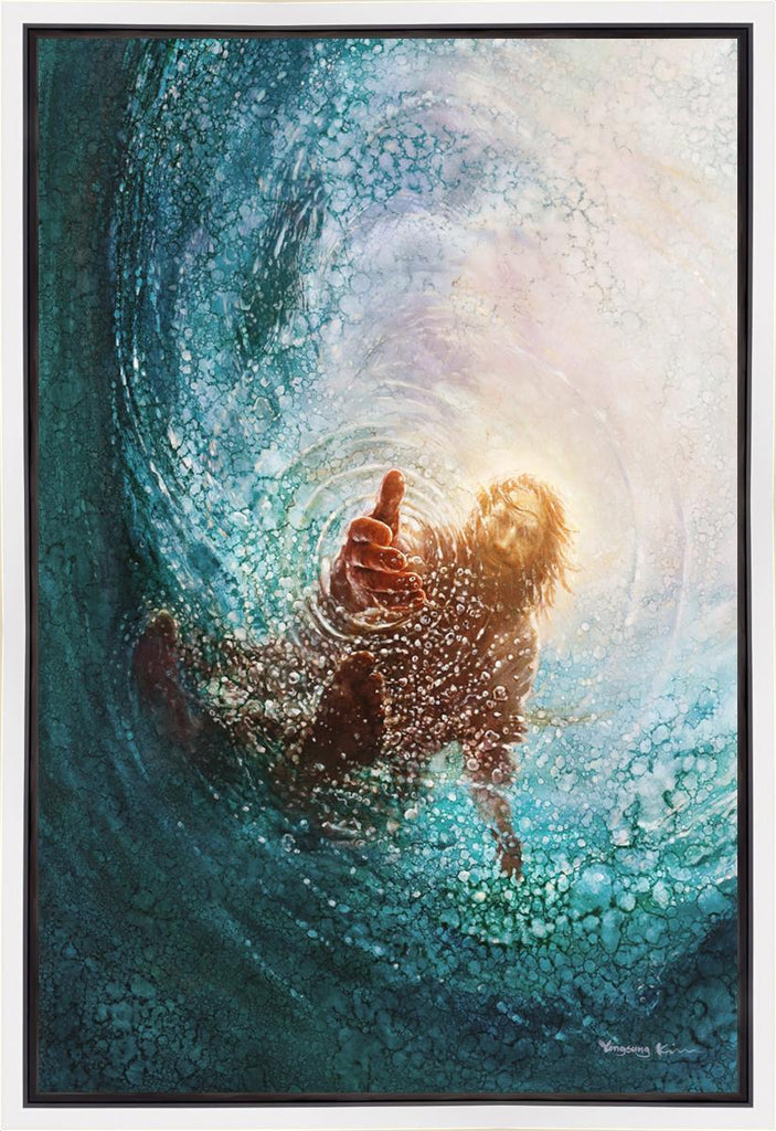 The Hand of God Gallery Wrap - Masterwork Canvas - Jesus is the Christ Prints