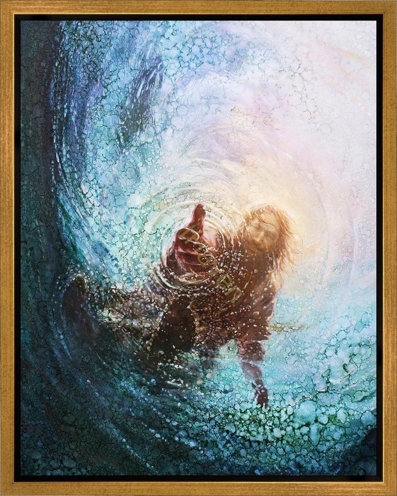 The Hand of God Gallery Wrap - Masterwork Canvas - Jesus is the Christ Prints