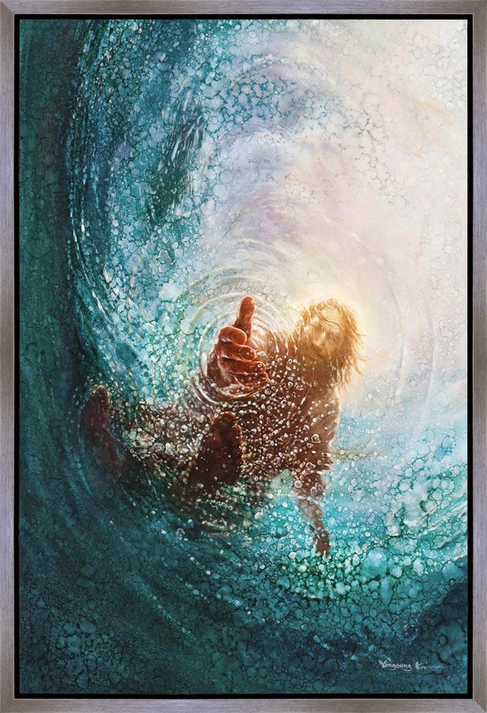 The Hand of God Gallery Wrap - Masterwork Canvas - Jesus is the Christ Prints