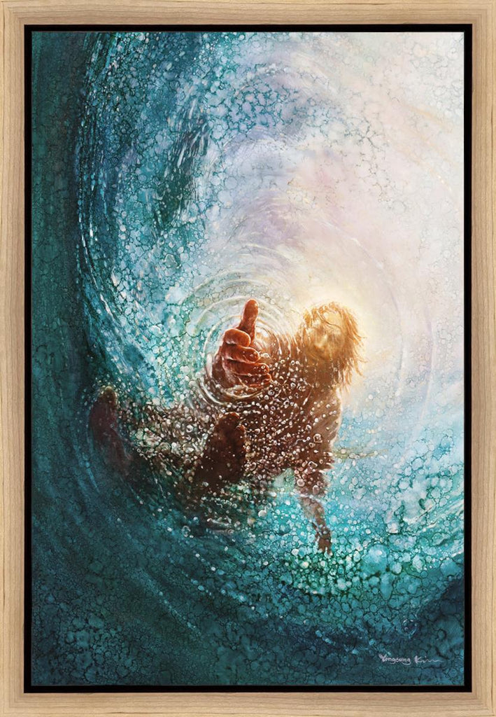 The Hand of God Gallery Wrap - Masterwork Canvas - Jesus is the Christ Prints