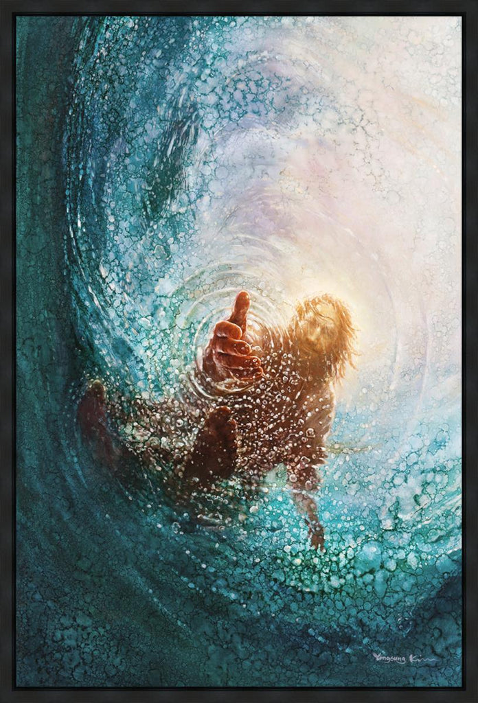 The Hand of God Gallery Wrap - Masterwork Canvas - Jesus is the Christ Prints