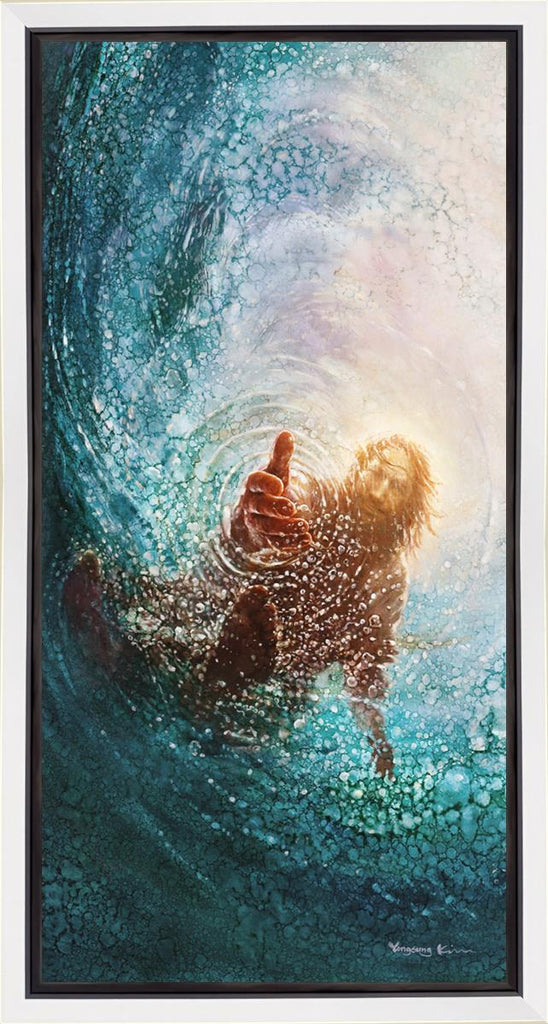 The Hand of God Gallery Wrap - Masterwork Canvas - Jesus is the Christ Prints