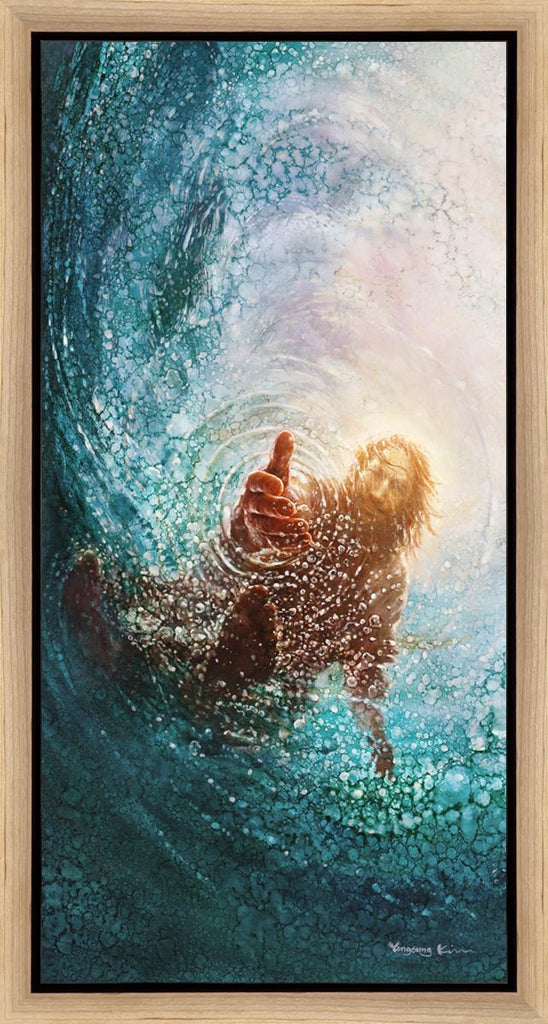 The Hand of God Gallery Wrap - Masterwork Canvas - Jesus is the Christ Prints