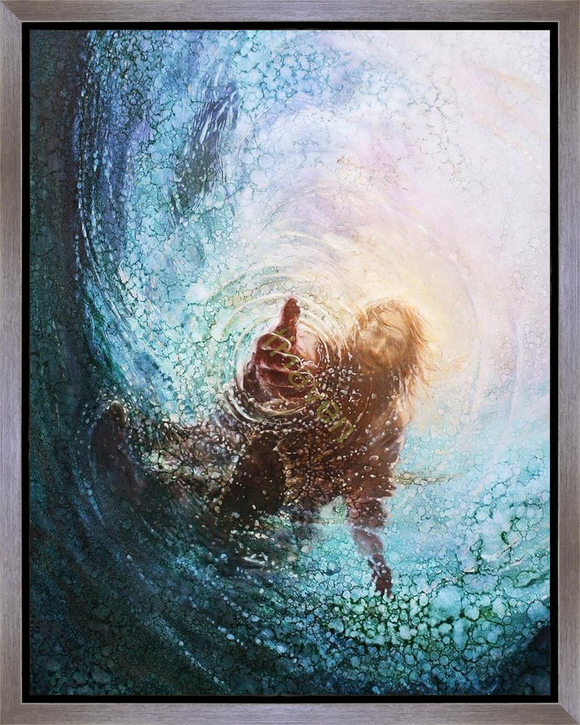 The Hand of God Gallery Wrap - Masterwork Canvas - Jesus is the Christ Prints