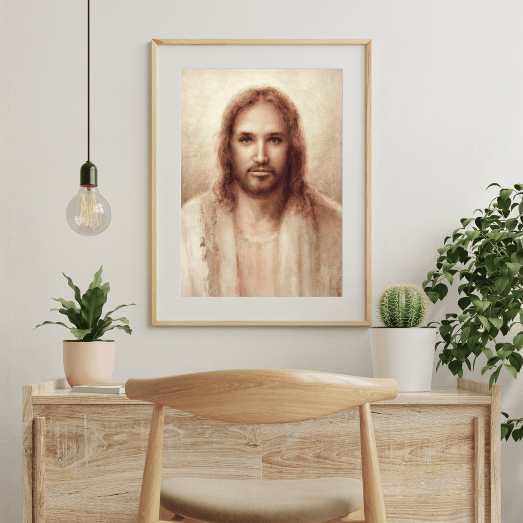 Portrait of Christ | Christian Artwork | Jesus is the Christ Prints