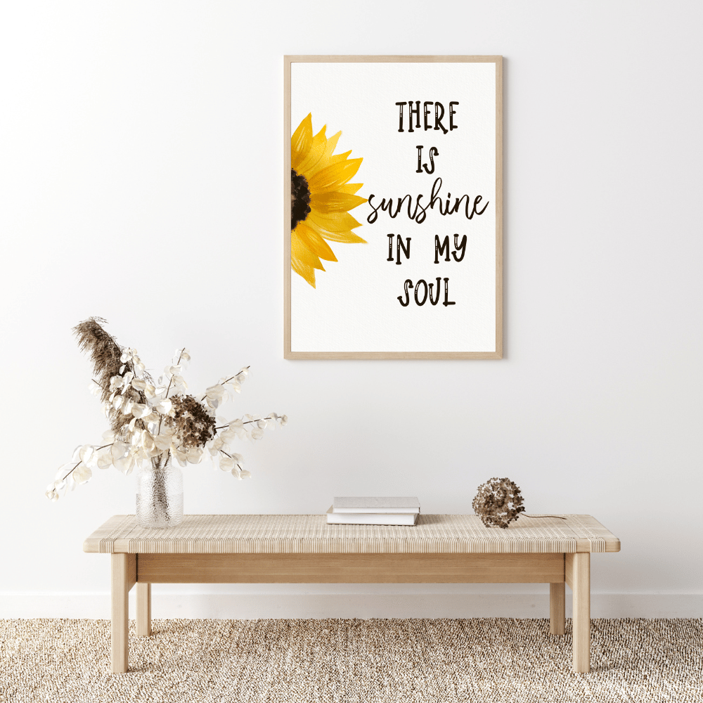 There is Sunshine in My Soul | Christian Artwork | Jesus is the Christ Prints