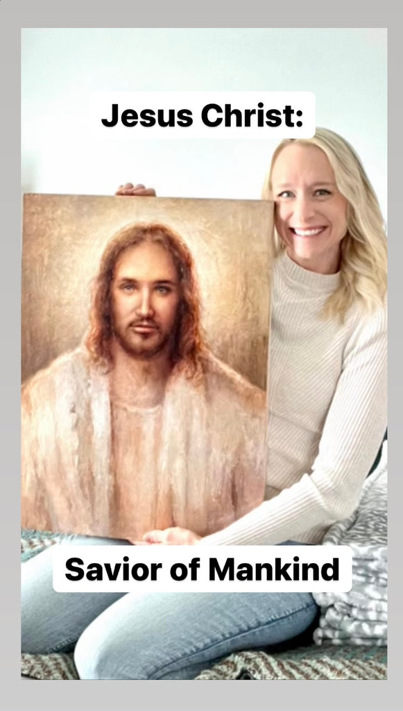 Portrait of Christ | Christian Artwork | Jesus is the Christ Prints