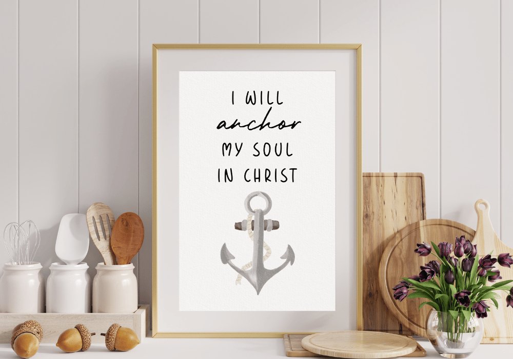 Anchor - Jesus is the Christ Prints