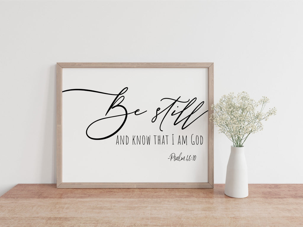 Be Still - Jesus is the Christ Prints