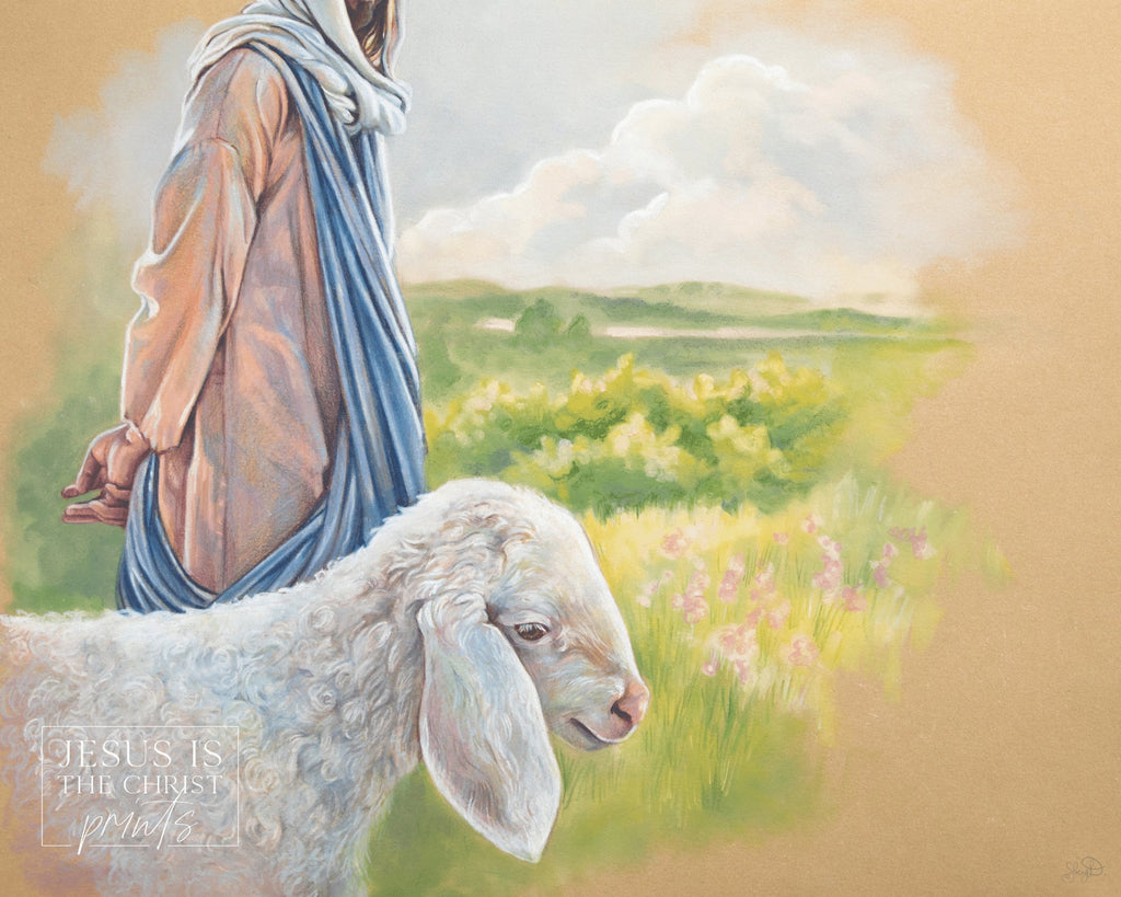 Behold the Lamb - Jesus is the Christ Prints