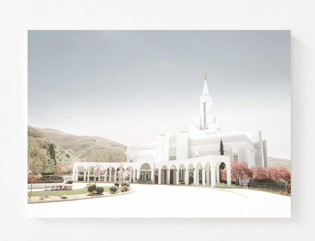 Bountiful Utah Temple - Jesus is the Christ Prints