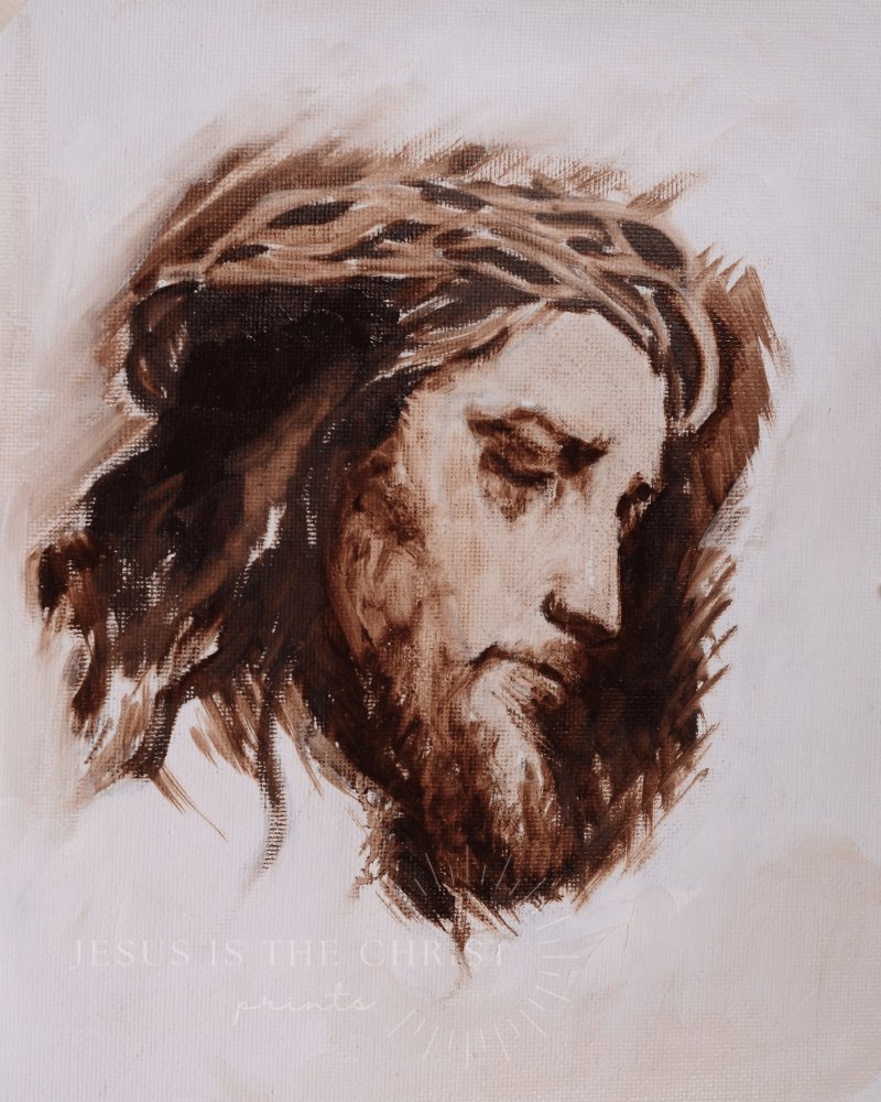 Christ | Carl Bloch Study - Jesus is the Christ Prints