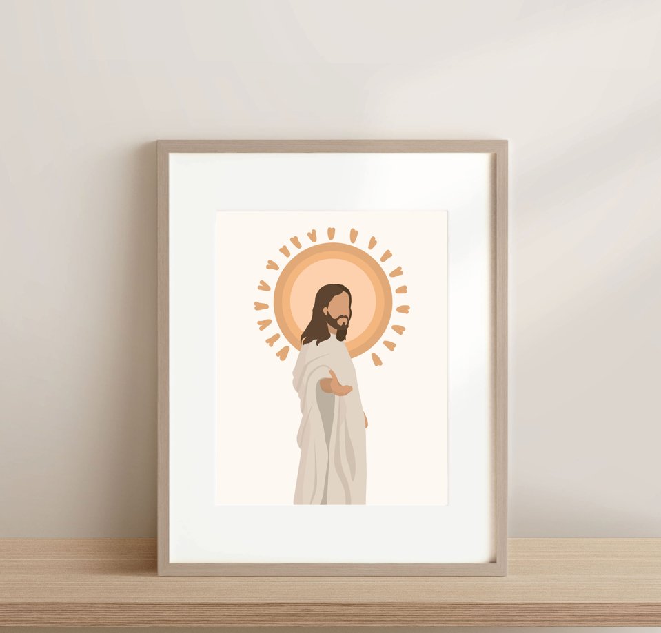 Christ's Outreached Hand - Jesus is the Christ Prints