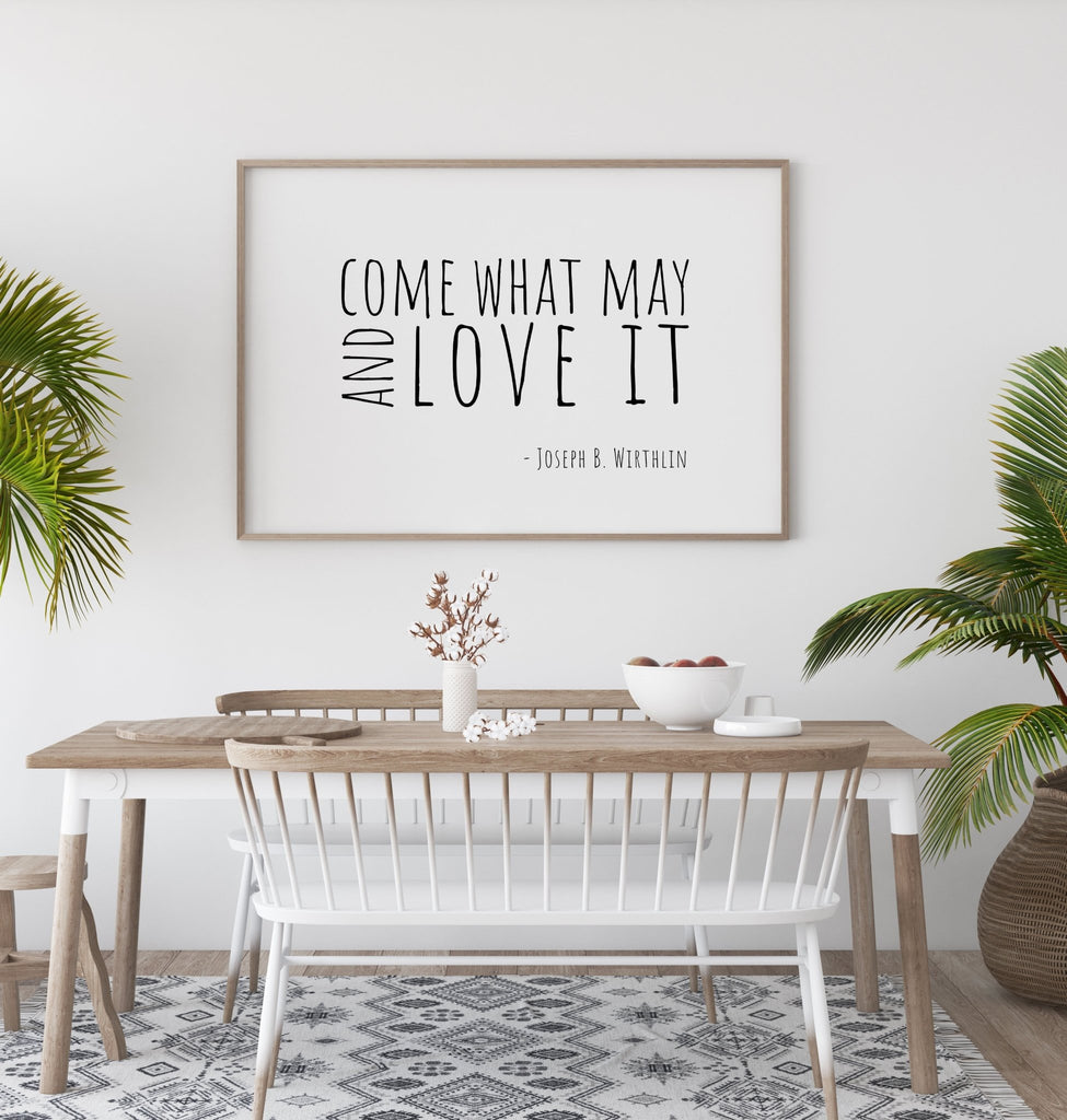 Come What May - Jesus is the Christ Prints