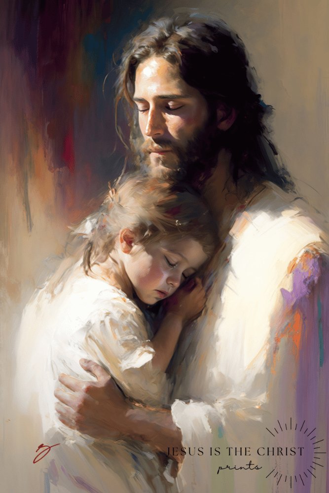 Comfort the Children - Jesus is the Christ Prints