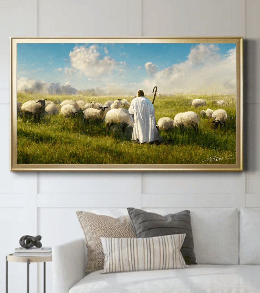 Counting Sheep - Jesus is the Christ Prints