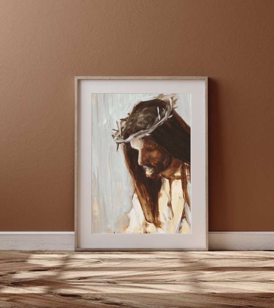 Crown of Thorns - Jesus is the Christ Prints