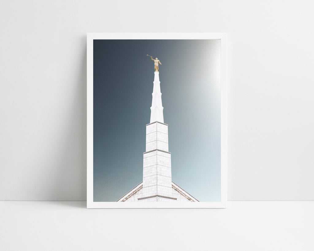 Dallas Temple Spire - Jesus is the Christ Prints