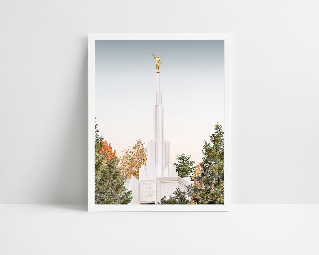 Denver Colorado Moroni - Jesus is the Christ Prints