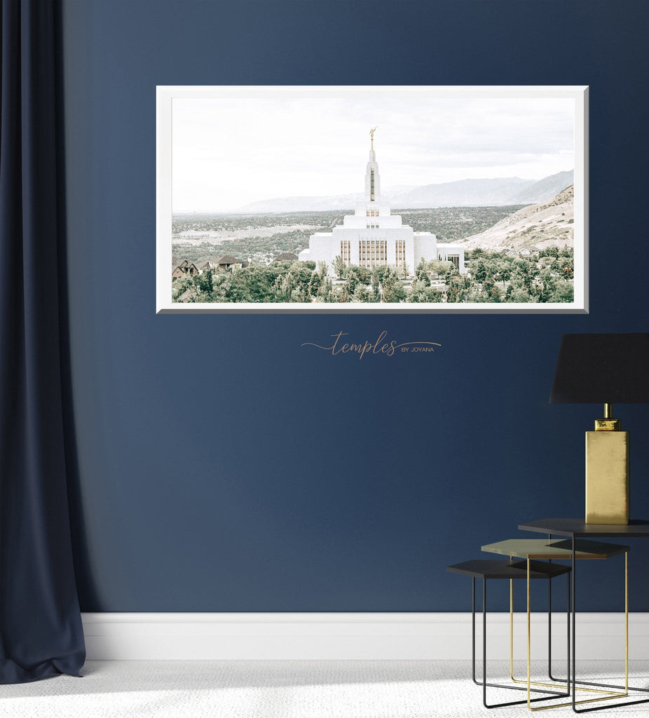 Draper Temple Landscape - Photography - Jesus is the Christ Prints
