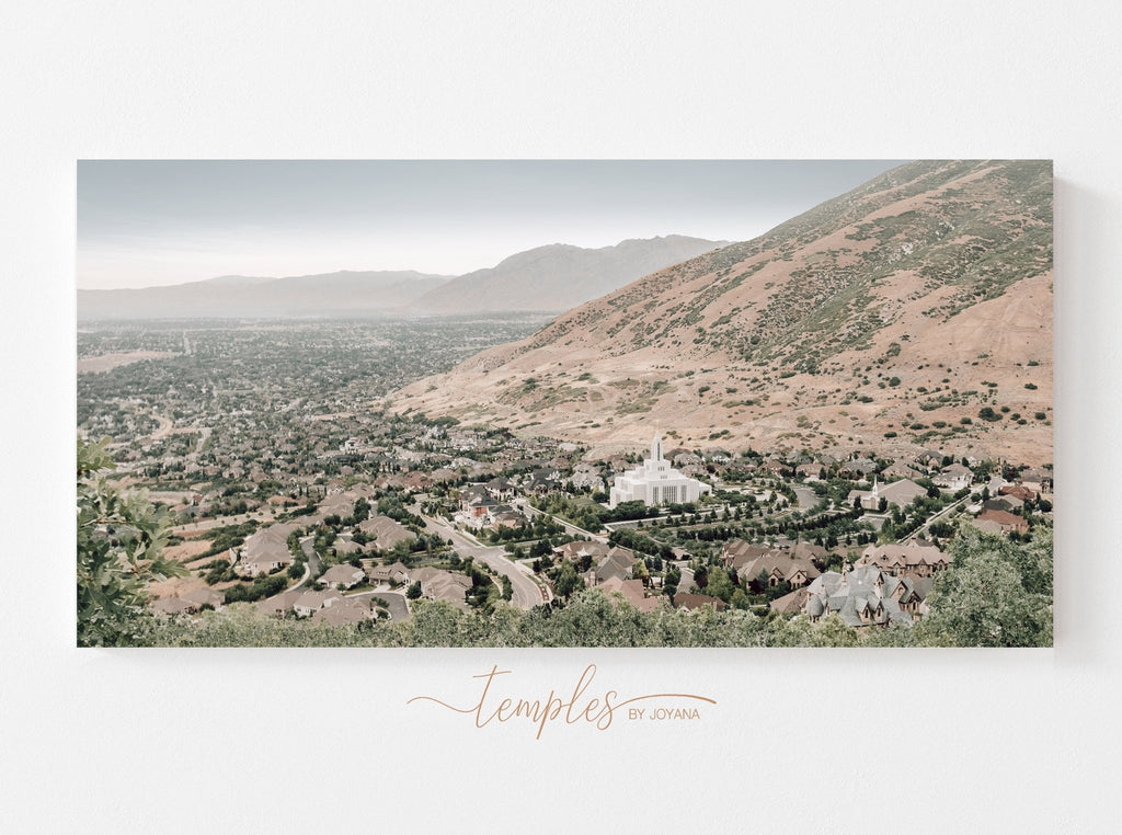Draper Temple Valley Landscape - Photography - Jesus is the Christ Prints