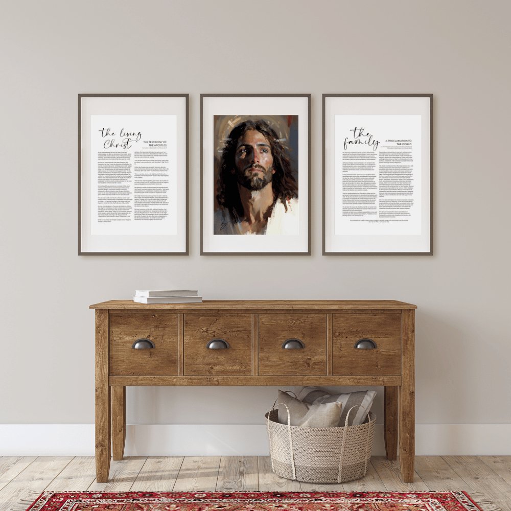 Enduring Love - Jesus is the Christ Prints