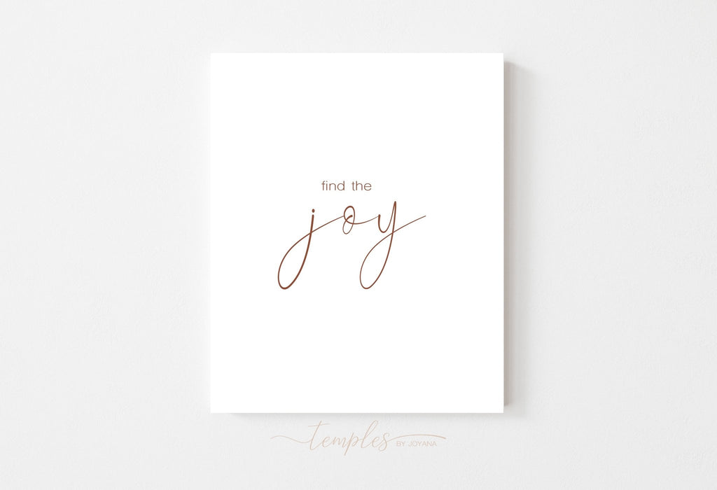 Find the Joy - Jesus is the Christ Prints