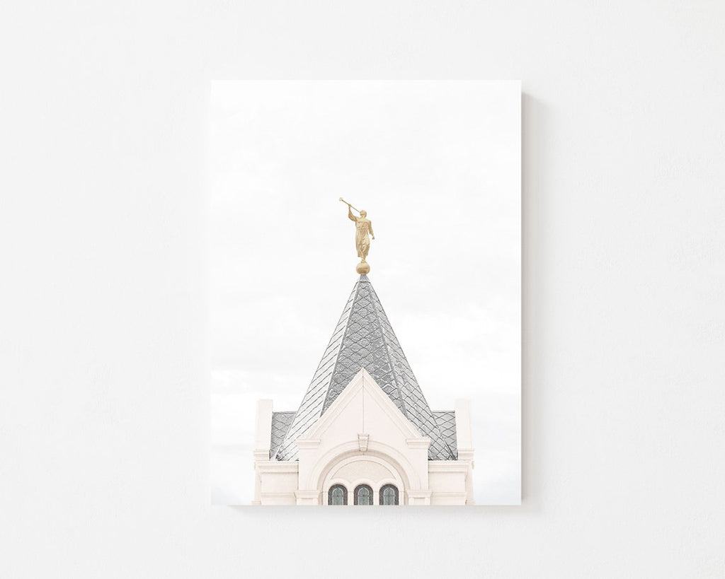 Fort Collins Temple Spire White - Jesus is the Christ Prints
