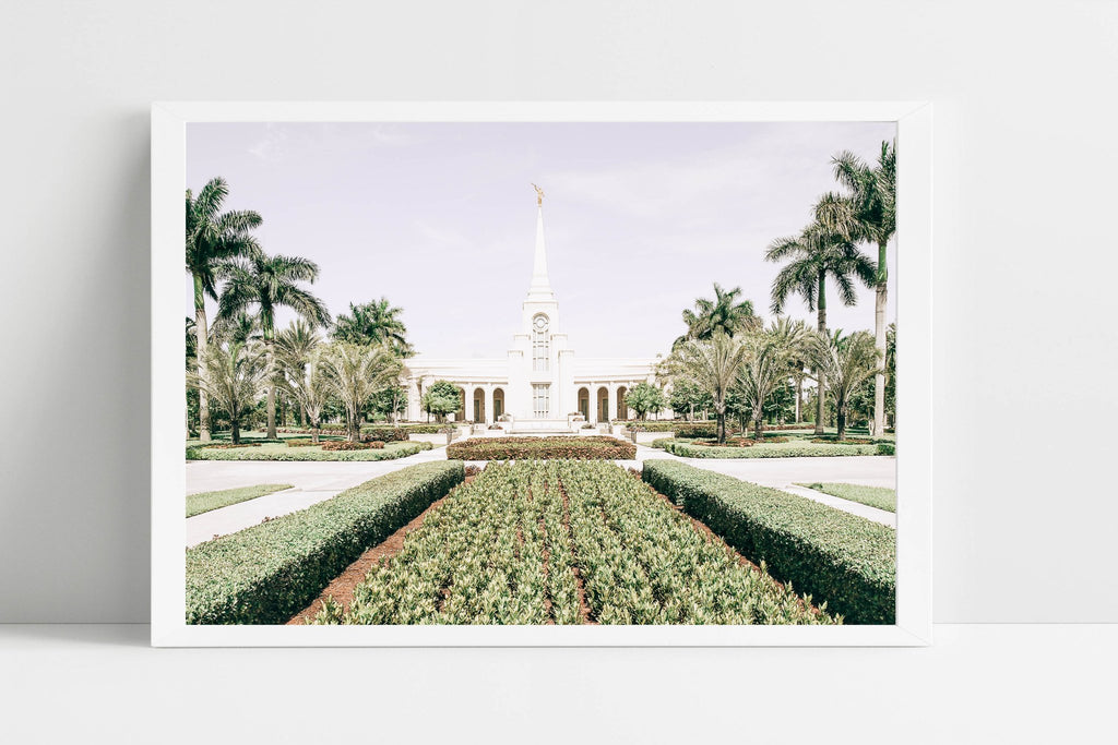 Fort Lauderdale Temple - Jesus is the Christ Prints